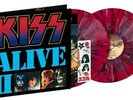 **PREORDER ** KISS ALIVE II LIMITED EDITION RED & BLUE SWIRL 2LP VINYL REISSUE