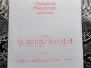 Orchestral Manoeuvres in the Dark Electricty Clear Vinyl Mint 7