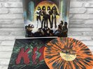 Kiss Love Gun Splattered Colored Vinyl Lp Record Album 2020 Orange And Blue