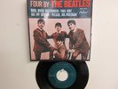 ' THE BEATLES '  HIT (extended play)45 + PICTURE [ FOUR BY THE BEATLES ]  1964