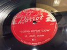 ST LOUIS JIMMY - Parrot 823 Going Down Slow/Murder In The First Degree BLUES 78