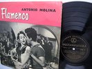 ANTONIO MOLINA Flamenco original U.K Parlophone LP CPMC 1 50's foldover jacket c
