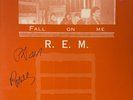 Mike Mills/Peter Buck dual signed R.E.M. 1986 Fall on Me Vinyl/LP Cover only JSA
