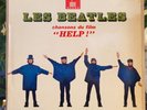 LP 33T  Les Beatles ‎– Help   Fra 1965 Odeon OSX 230 Label Bleu Colombet (EX/EX)