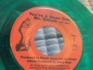 YOU'RE A MEAN ONE MR. GRINCH - GREEN VINYL (Super Rare)  THURL RAVENSCROFT  NM