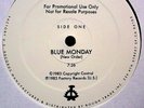 NEW ORDER - Blue Monday - '83 Factory lbl NM synth pop PROMO 12