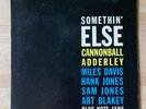 CANNONBALL ADDERLEY SOMETHIN' ELSE VINYL LP MONO BLUE NOTE BN-1595 EAR NY DG