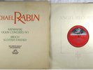 MICHAEL RABIN Bruch Scottish Fantasy/Wieniawski BOULT ANGEL Dowel Inner UK 35484