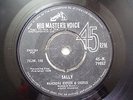 MAHENDRA KAPOOR 45 N 79857 YOGI ENGLISH POP BLACK RARE SINGLE INDIA VG