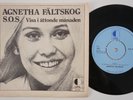 ABBA / AGNETHA FÄLTSKOG swedish version S.O.S. RARE orig 1975 7