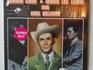 JERRY LEE LEWIS/JOHNNY CASH – SING HANK WILLIAMS – VINYL 12” LP – SUN INTL 125