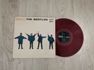 The Beatles ‎– Help   - LP- 1965 - 1st Press Japan - Red Wax  Insert & Poster
