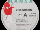 Distinction THAT'S THE WAY I LIKE IT killer boogie 12