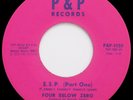 Four Below Zero E.S.P  very Rare P&P Disco Soul 45 Listen NM