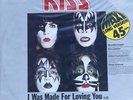 KISS I was made for lovin you 12” German import