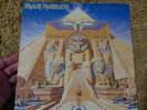 Iron Maiden - Powerslave 1984 UK LP EMI 1st with TEXTURED SLEEVE   EX+
