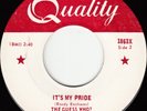 Guess Who? -It's My Pride/His Girl -Quality 1863 1966 MONO 45 mod garage Nuggets