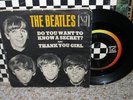 THE BEATLES-Do You Want To Know A Secret/Thank You-OR.PICTURE SLV. VG+ 45 RPM