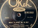 1928 Okeh Jazz 78rpm record,  Williams Novelty Four  King Oliver, Eddie Lang