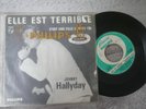 45t sp juke box encart d origine   Johnny Hallyday