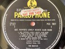 *FACTORY SAMPLE* BEATLES SGT PEPPER'S LONELY HEARTS UK 1967 1st PRESS WIDE SPINE