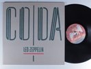 LED ZEPPELIN Coda SWAN SONG LP VG+ embossed gatefold h