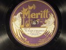 78 RPM -- Rev. J. C. Burnett, Merritt 2203, E Rare Label - Gospel - Blues - Jazz