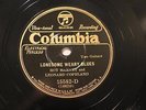 COUNTRY BLUES ROY HARVEY LEONARD COPELAND Lonesome Weary Blues COLUMBIA 15582 E+