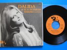 Dalida .SP Juke box promo . Am tag als der regenkam . Méga rare .