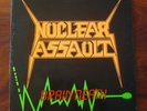 Nuclear Assault. Brain Death. NM- Heavy Metal Thrash Metal LP. Anthrax