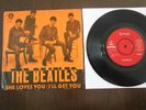 THE BEATLES  SWEDISH SP SHE LOVES YOU  R 5055  MADE  SWEDEN 63
