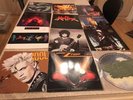 Box of 33 LPs - mainly hard rock/heavy metal (see description for titles)