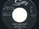PORTUGUESE JOE - Sugar Sugar Honey / Miss Ping - SURF - Rockabilly 45 - HEAR