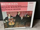 Beethoven Cello Sonatas ROSTROPOVICH RICHTER Stereo 835182/3 AY 2Lp Box