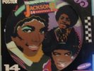 MICHAEL JACKSON & JACKSON 5 14 Greatest Hits VINYL LP PICTURE DISC + POSTER