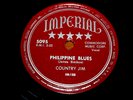 COUNTRY JIM BLEDSOE Imperial-5095 Philippine Blues/Sad & Lonely Blues 1950 USA .