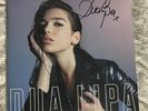 **RARE** SIGNED pink/purple marble Dua Lipa [LP] by Dua Lipa (Record, 2017)
