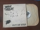 Minor Threat Out Of Step Vinyl 1983 First Pressing, lyric sheet, signed, Ex.