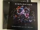 Simple Minds - Direction of the Heart (2022) - Silver Vinyl + Signed Print - New