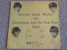 THE BEATLES 1963 CHRISTMAS FAN CLUB FLEXI Rare Bargain Price