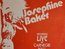 JOSEPHINE BAKER - Josephine Baker Live At Carnegie Hall  2 LP'S - 1973