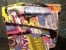 Nice colors Vintage soft plastic 45 record carrying case in vinyl, Small faces