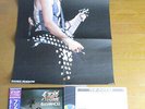 OZZY OSBOURNE - BLIZZARD OF OZZ   Japan obi  PROMO Poster  RANDY RHOADS  Black
