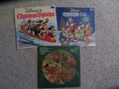 2 Disney's Christmas Favorites and Mickey's Christmas Carol Picture Disc Records