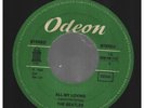 The Beatles All My Loving / I Wanna Be Your Man Vinyl Single 7inch NEAR MINT