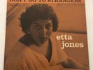 Jazz LP ETTA JONES Don't Go To Strangers PRESTIGE RVG DG