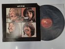 BEATLES - LET IT BE - RARE US 1st PRESS 1970 IMPORT CLIPPED G/FOLD APPLE EX/VG+