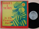 BOOKER T & THE MG'S In The Christmas Spirit STAX MONO LP original soul r&b