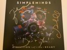 Simple Minds SIGNED Direction Of The Heart Vinyl LP,  Autographed with Lyrics