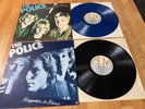 Police outlandos d’Amour blue vinyl and regatta de blanc Lps VG+